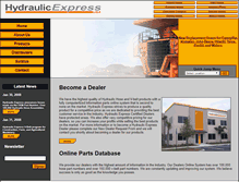 Tablet Screenshot of hydraulicexpress.com